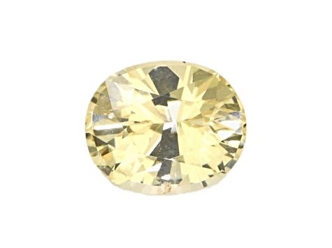 Yellow Sapphire 7.5x6.2mm Oval 1.6ct