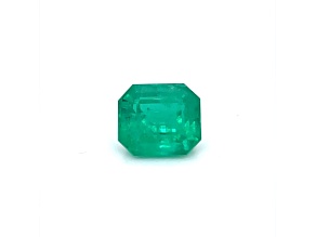 Colombian Emerald 12.5x11.0mm Emerald Cut 7.75ct