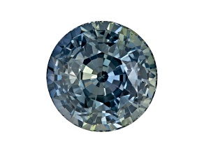 Teal Sapphire Unheated 5.9mm Round 1.29ct