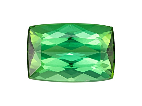 Bluish Green Tourmaline 9.5x6.4mm Cushion 2.03ct