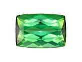 Bluish Green Tourmaline 9.5x6.4mm Cushion 2.03ct