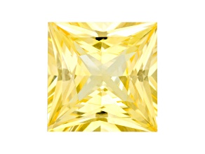 Yellow Sapphire Loose Gemstone 6mm Princess Cut 1.12ct