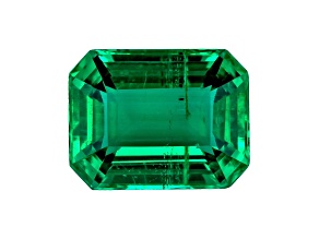 Zambain Emerald 7.1x5.1mm Emerald Cut 0.92ct