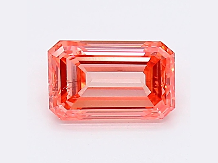 1.50ct Fancy Intense Vivid Pink Green Orange Diamonds Necklace