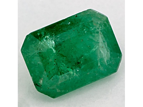 Zambian Emerald 9.93x6.9mm Emerald Cut 2.42ct