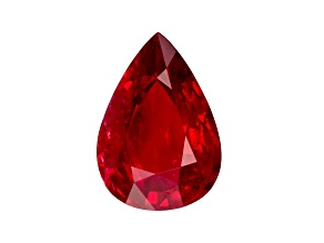 Ruby 8.4x5.9mm Pear Shape 1.23ct