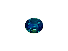 Green Sapphire Loose Gemstone Unheated 8.9x7.7mm Oval 3.07ct