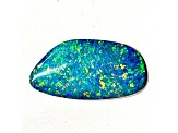 Opal on Ironstone 32x17mm Free-Form Doublet 18.98ct