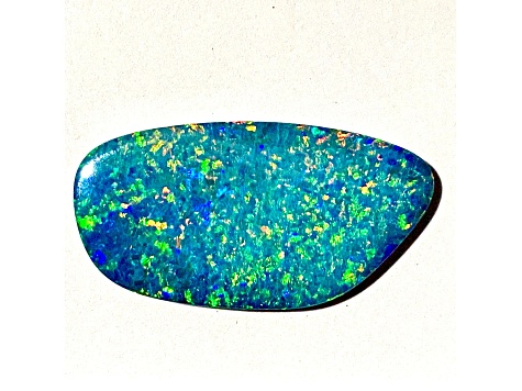 Opal on Ironstone 32x17mm Free-Form Doublet 18.98ct