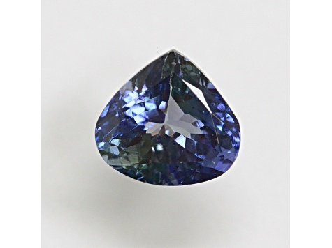 Blue Zoisite 11.7x11mm Pear Shape 5.97ct