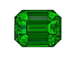 Tsavorite Garnet 7.7x6.1mm Emerald Cut 2.21ct
