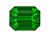 Tsavorite Garnet 7.7x6.1mm Emerald Cut 2.21ct