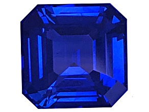 Sapphire Loose Gemstone 8.78x8.59mm Emerald Cut 4.06ct