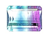 Bi-Color Fluorite 19x14mm Emerald Cut 25.00ct