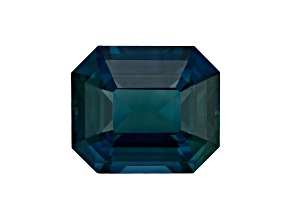 Teal Sapphire 7.5x6.4mm Emerald Cut 2.02ct