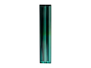 Bluish Green Tourmaline 25x5.6mm Emerald Cut 5.51ct