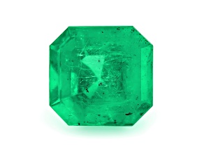 Colombian Emerald 9.6x9.2mm Emerald Cut 3.83ct