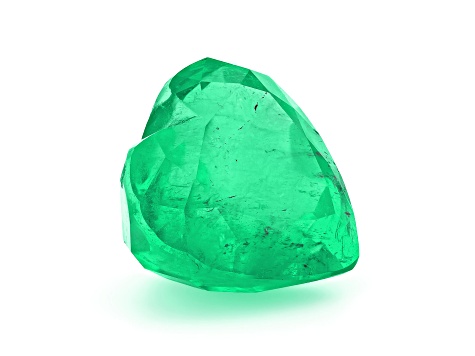 Colombian Emerald 14.0x12.6mm Heart Shape 8.74ct