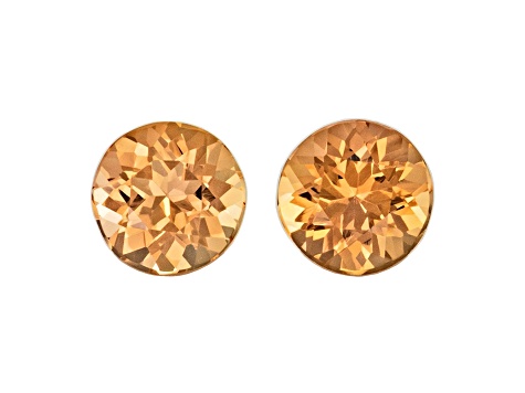 Precious Topaz 5mm Round Matched Pair 1.19ctw