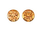 Precious Topaz 5mm Round Matched Pair 1.19ctw