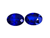 Sapphire 13.3x9.9mm Oval Matched Pair 13.5ctw