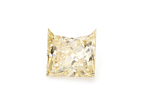 1.76ct Yellow Princess Cut Lab-Grown Diamond VS2 Clarity IGI Certified