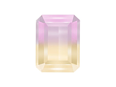 Ametrine 9x7mm Emerald Cut 2.35ct