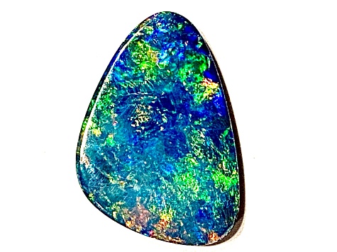 Opal on Ironstone 19x12mm Free-Form Doublet 6.36ct