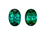 Teal Tourmaline 7x5mm Oval Matched Pair 1.68ctw