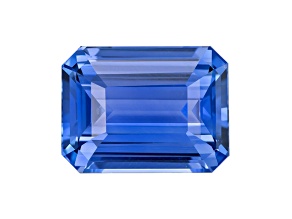 Sapphire Loose Gemstone 12.79x9.7mm Emerald Cut 8.03ct