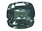 Green Sapphire Loose Gemstone 6.00x5.70mm Cushion 1.28ct