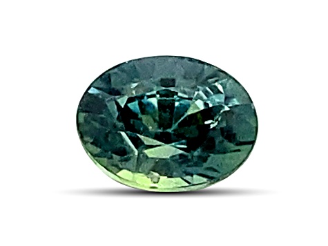 Teal Sapphire 6.5x4.8mm Oval 1.10ct