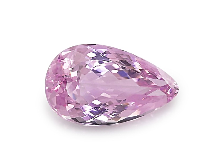 吳 pearです。 Kunzite 26.5x16.3mm Pear Shape 32.99ct - 128MCA | JTV