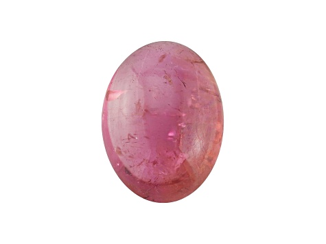 Pink Tourmaline 5x3mm Oval Cabochon 0.35ct