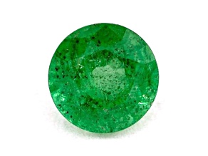 Zambian Emerald 5.5mm Round 0.58ct