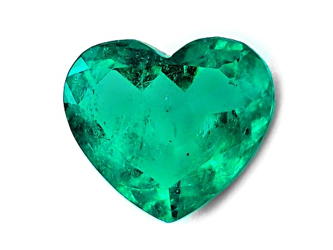 Colombian Emerald 10.9x9.5mm Heart Shape 2.77ct