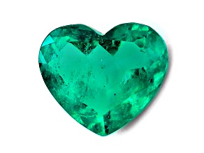 Colombian Emerald 10.9x9.5mm Heart Shape 2.77ct