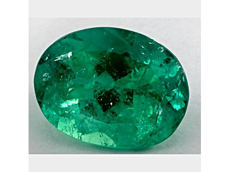 Emerald 14.52x11.1mm Oval 7.29ct