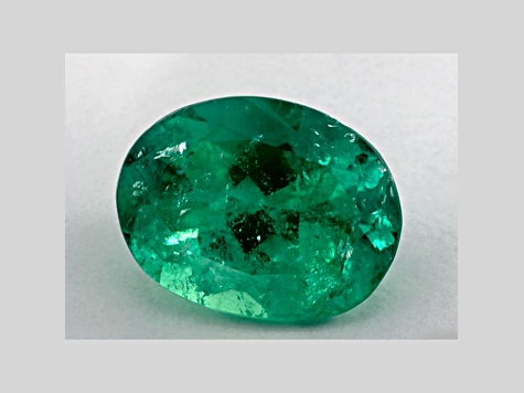 Emerald 14.52x11.1mm Oval 7.29ct
