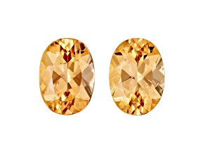 Precious Topaz 7x5mm Oval Matched Pair 1.92ctw