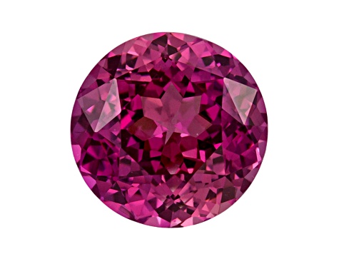 Pink Sapphire Loose Gemstone 7mm Round 1.89ct