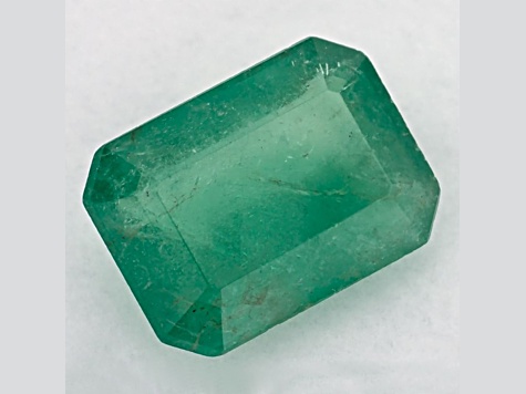 Zambian Emerald 9.5x6.93mm Emerald Cut 1.91ct