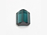 Blue Tourmaline 16.3x14mm Emerald Cut 16.72
