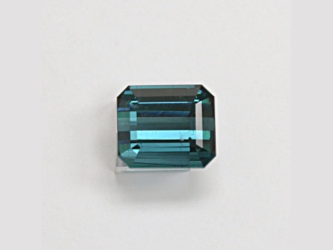 Blue Tourmaline 16.3x14mm Emerald Cut 16.72
