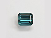 Blue Tourmaline 16.3x14mm Emerald Cut 16.72