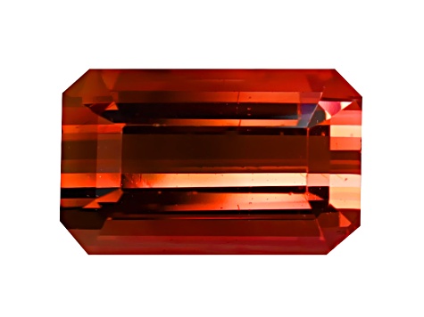 Orange Tourmaline 12.72x8.04mm Emerald Cut 6.11ct