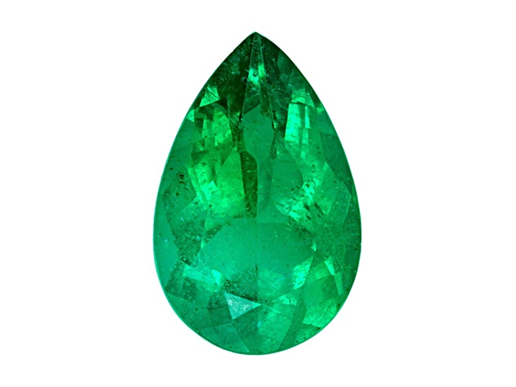 Brazilian Emerald 7.7v5mm Pear Shape 0.71ct