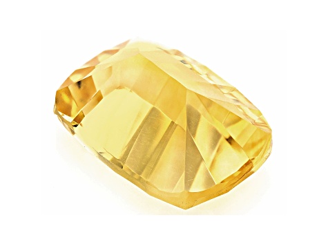 Citrine 14x10mm Cushion Concave Cut 5.60ct