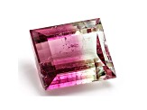 Bi-Color Tourmaline 10.3x8.3mm Emerald Cut 4.33ct