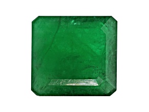 Brazilian Emerald 12x11.5mm Emerald Cut 6.25ct